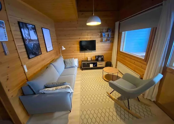 Velhonkuru Ii, 1 Bedroom, Loft And Sauna * Äkäslompolo